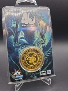 Alien Embossed 40th Anniversary Collectible Coin MCM Comic Con London Exclusive 