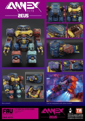 TOYS ALLIANCE ANNEX 2179 FAV-H19 2EU5 1:18 Action figure