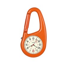 Men Women Clip-on Watches Quartz Luminous Face Backpack Watch for Outdoor Cli