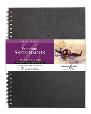 Stillman Birn Zeta Series - Wirebound Sketchbook - Portrait 9 x 12 - 270gsm