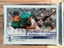 Logan Gilbert 2022 Topps #156 Seattle Mariners
