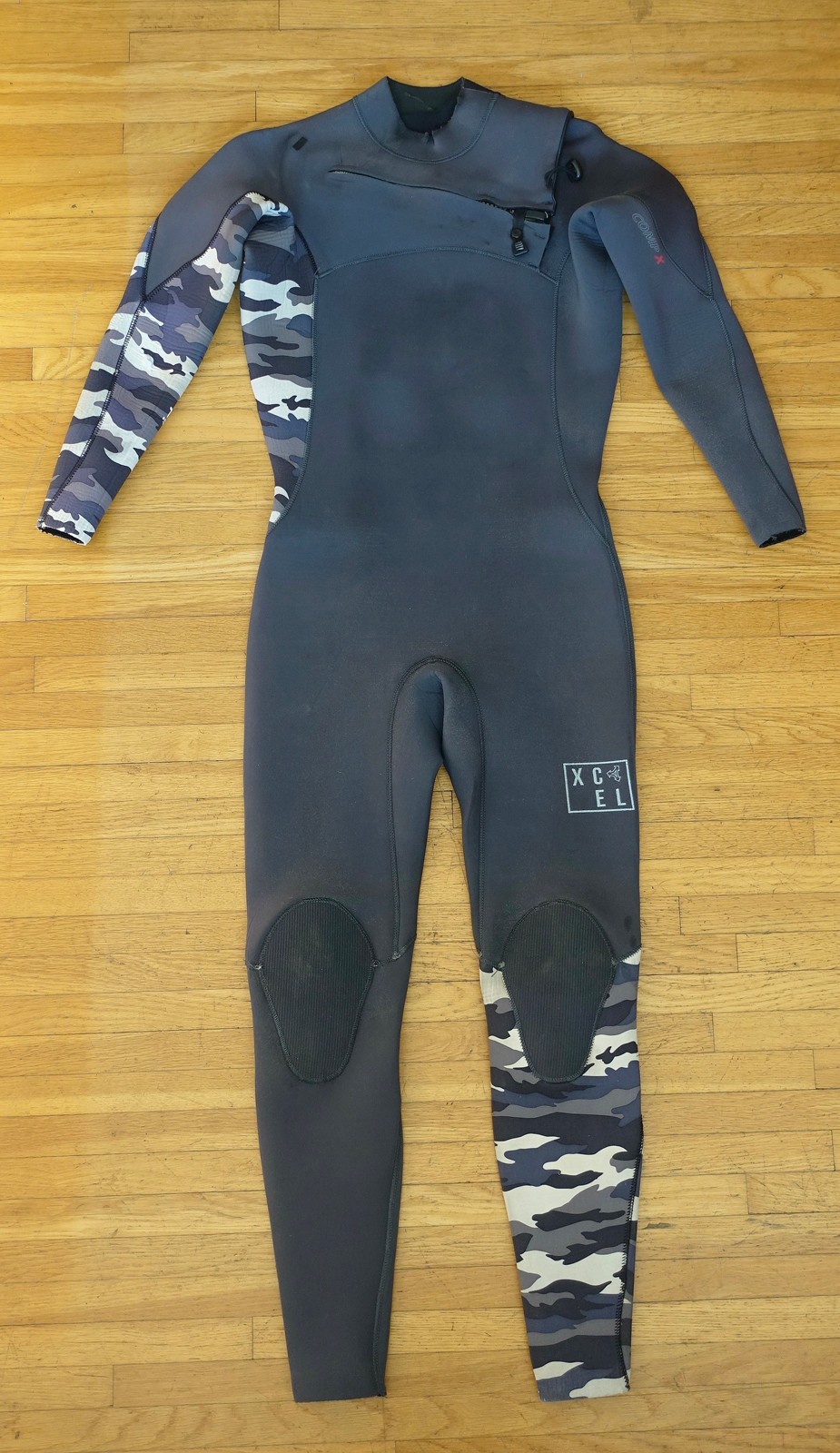 XCEL COMP X FULLSUIT 3/2MM MENS SURF SURFING WETSUIT SIZE MEDIUM