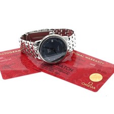 OMEGA DEVILLE PRESTIGE CO-AXIAL 424.10.37.20.03.002 37mm SS Blue Dial #C1924