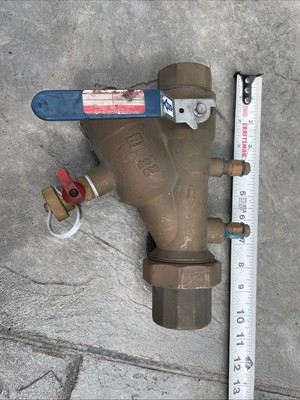 #ad 1 1 2” Back Flow Preventer With Valves?? Military Surplus $85.00