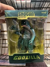 Super7 Toho Ultimates!  Shogun Godzilla Green Metallic Hawaii Retro Metallic