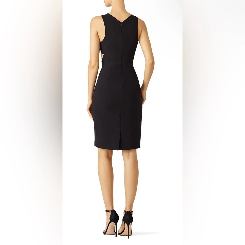 Elizabeth and James Black Aldridge Sleeveless Cutout Sheath Dress- Size 2 - Image 3 of 4