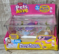 New Zuru Pets Alive Mama Turtle Baby Surprise