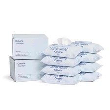 Coterie Baby Wipes for Sensitive Skin, Plant-Based and Plastic-Free Fibers,...