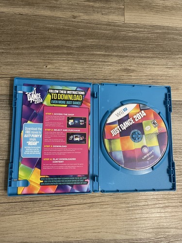 Juego Just Dance 2014 Nintendo Wii U completo con manual - Imagen 3 de 4