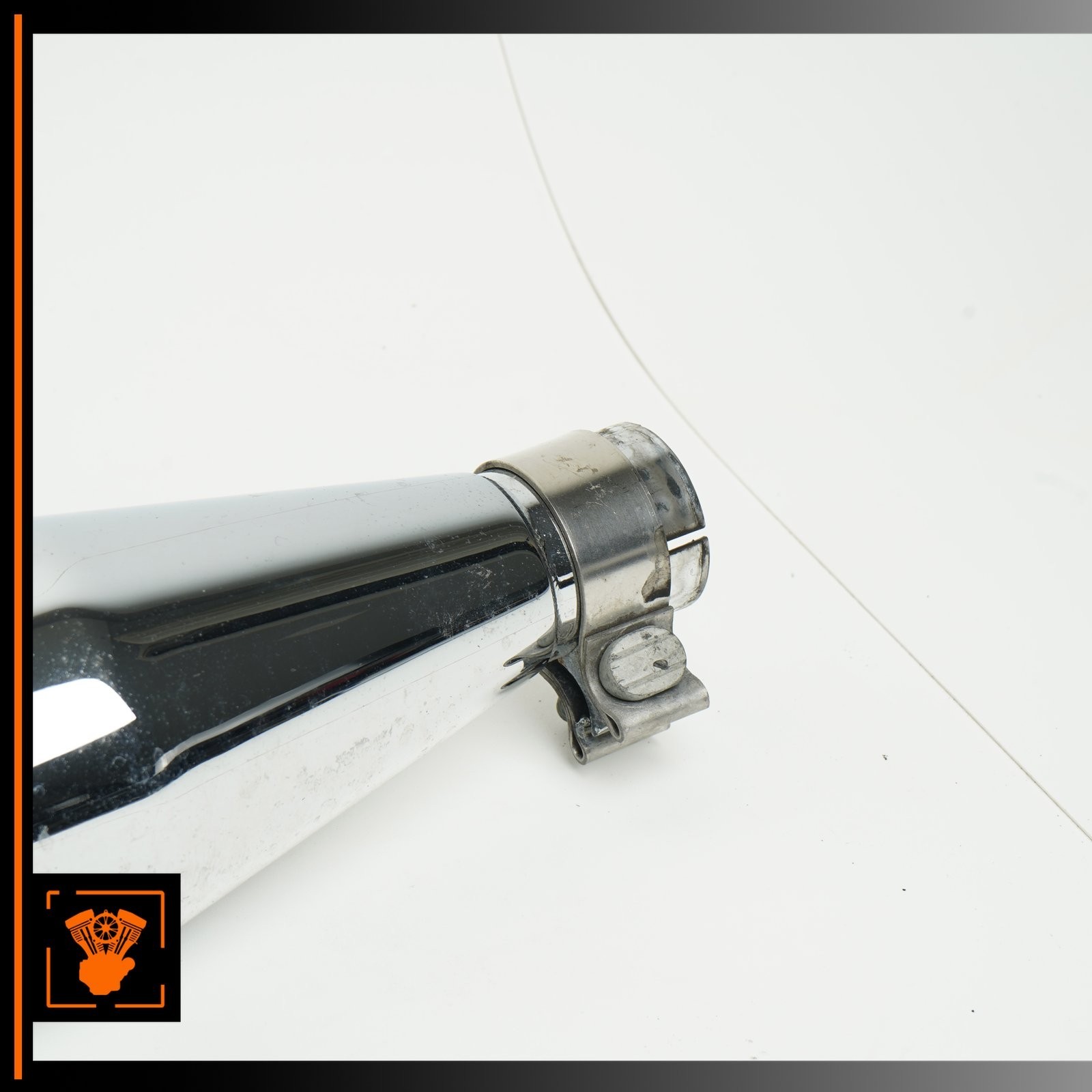 09-13 Harley Electra Glide Rear Left Side Exhaust Muffler Pipe Rinehart