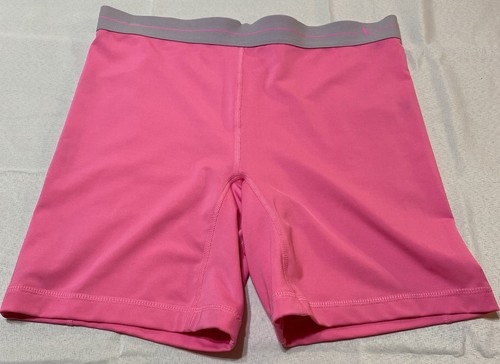 Danskin Now Dri More Fitted Compression Shorts Women’s Large Hot Pink