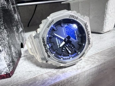 Casio G-Shock Herren Chronograph GA-2100SKE-7AER