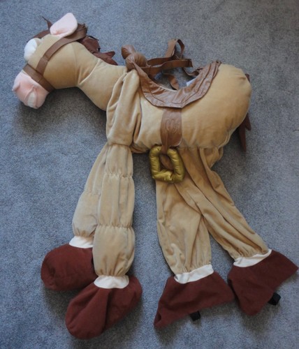 Disney Direct Toy Story Bullseye Woody's Horse Plush Costume Kids Size Small