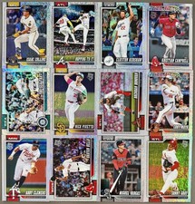 12x 2026 Topps Series 1 Holo Foil Lot - Acuna, Raleigh, Gray, Kershaw - No Base