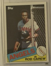 1985 TOPPS #300 ROD CAREW Vintage