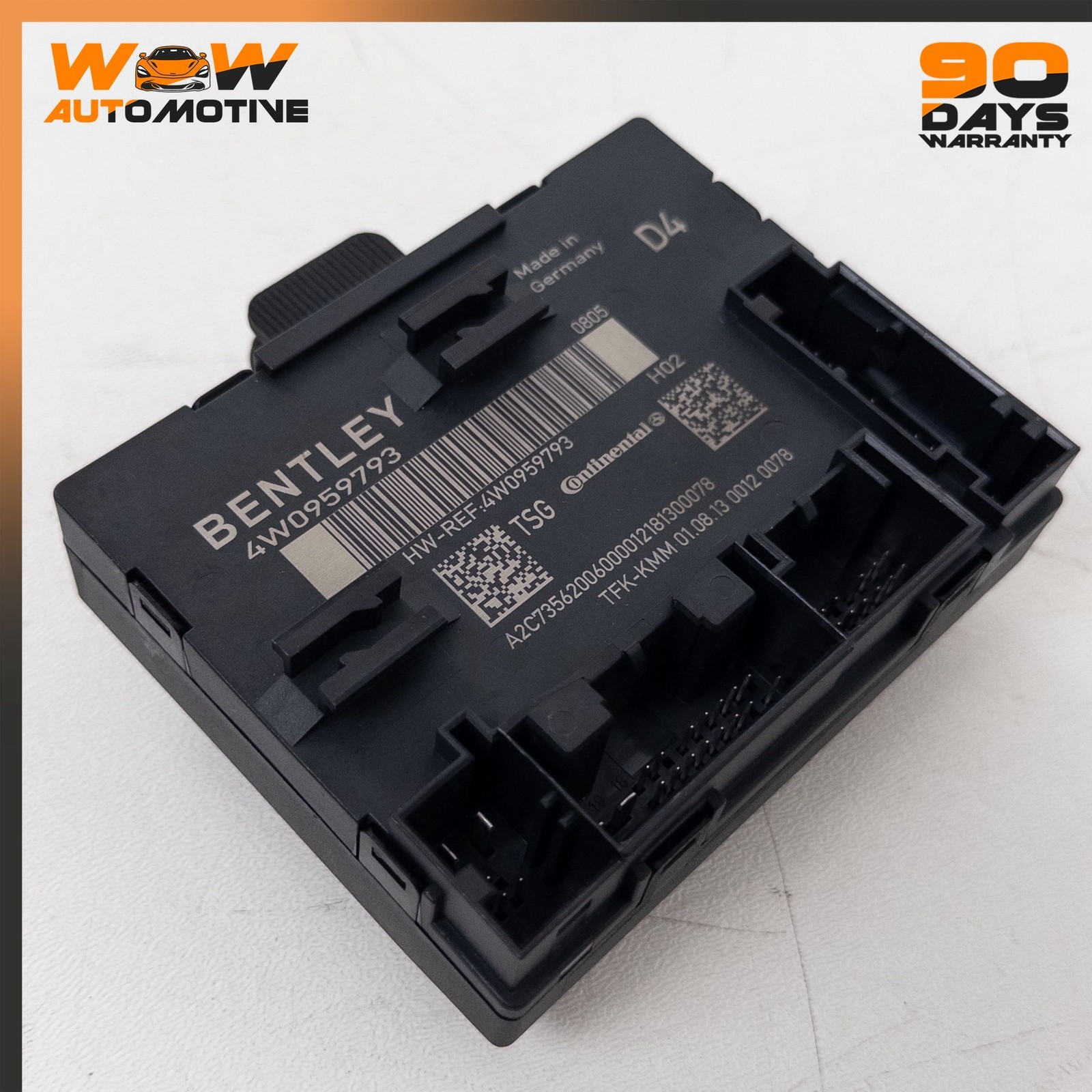 14-19 BENTLEY FLYING SPUR FRONT LEFT DRIVER SIDE DOOR CONTROL MODULE UNIT OEM