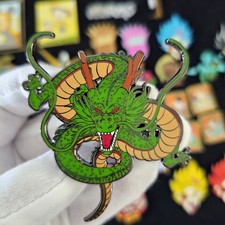 DBZ Collectible Shenron 2.8" lapel Backpack hat Metal Enamel Pin Badge