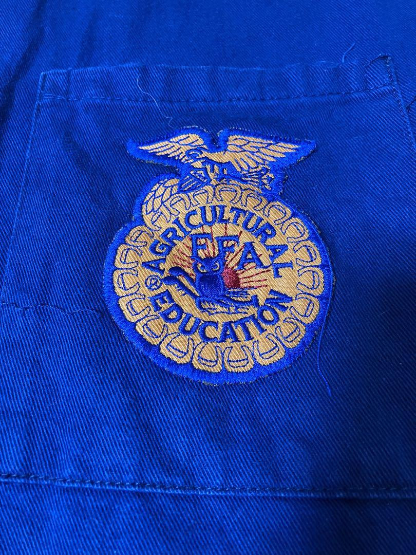 US Customized FFA Coverall Jacket BLUE Navy Men Size 58 US Customized FFA Coverall Jacket BLUE Navy Men Size 58