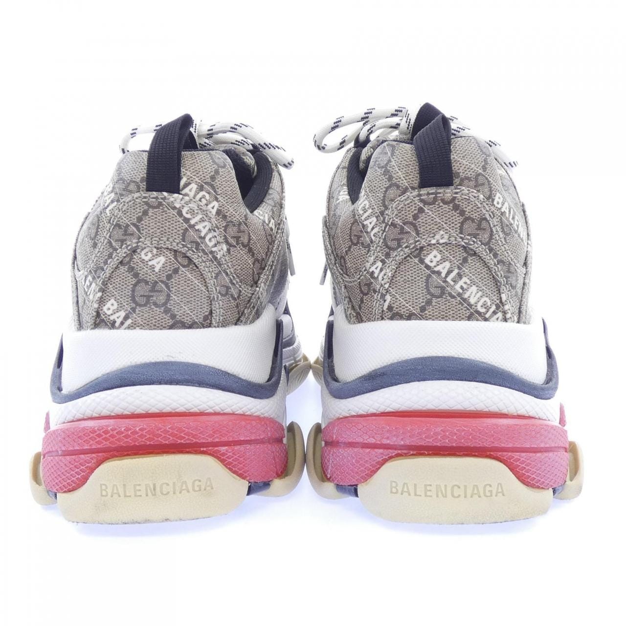 BALENCIAGA TRIPLE S GUCCI sneakers 681066 US9 Beige image 5