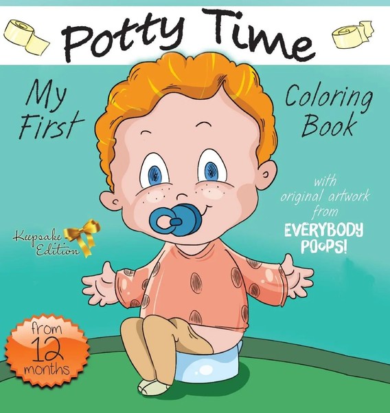 Justine Avery | My First Potty Time Coloring Book | Buch | Englisch (2020)-image