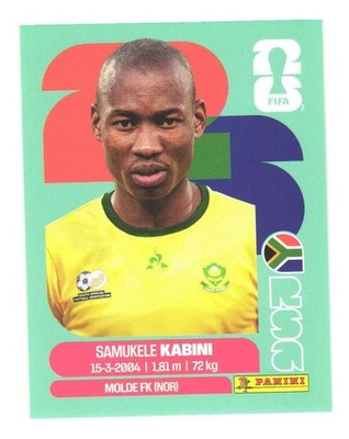 Panini FIFA WM 2026 World Cup Sticker South Africa RSA 5 Samukele Kabini