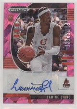 2020-21 Panini Prizm Draft Picks Prospect Pink Ice Lamine Diane #PA-LD Auto uk2
