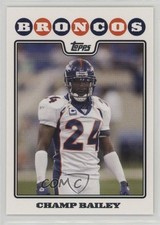 2008 Topps Champ Bailey #261 HOF 1f38