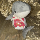 Aroma Home Snuggable HOTTIE Microwavable Scent warmie, lavender Gray/White Shark — photo 1