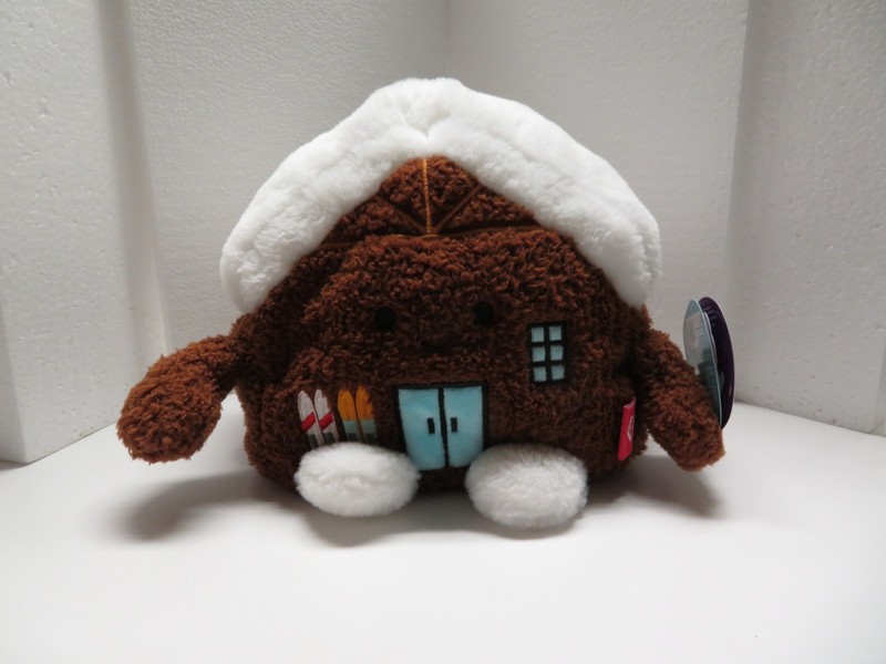Bum Bumz Plush SkiLodge House/Cabin Chrissy by Russ - New with Tags