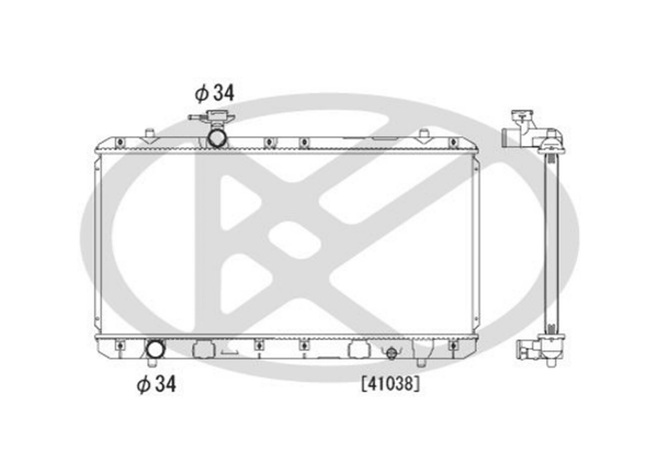 KüHler MotorküHlung FüR Suzuki Liana SchräGheck-image