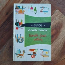 Cutco Cook Book Recipes Finest Cutlery Knife 1956 Meat Guide Learn Meals Bake