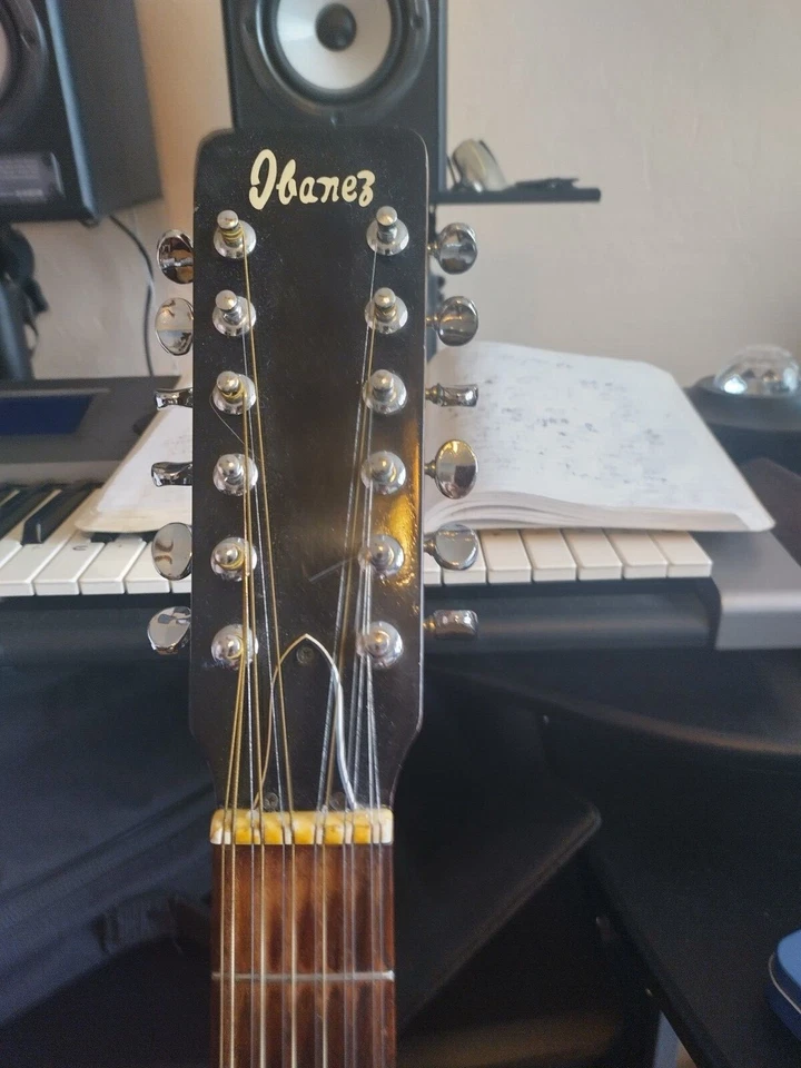 Guitarra eléctrica acústica ibanez de 12 cuerdas Foto 2 de 2