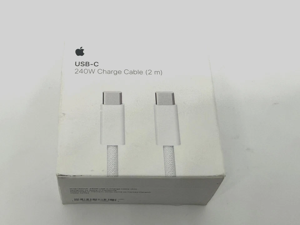 Apple 240W USB-C Charge Cable, 2m - MYQT3AM/A -  A2794 OEM - New in Box - Image 2 of 4