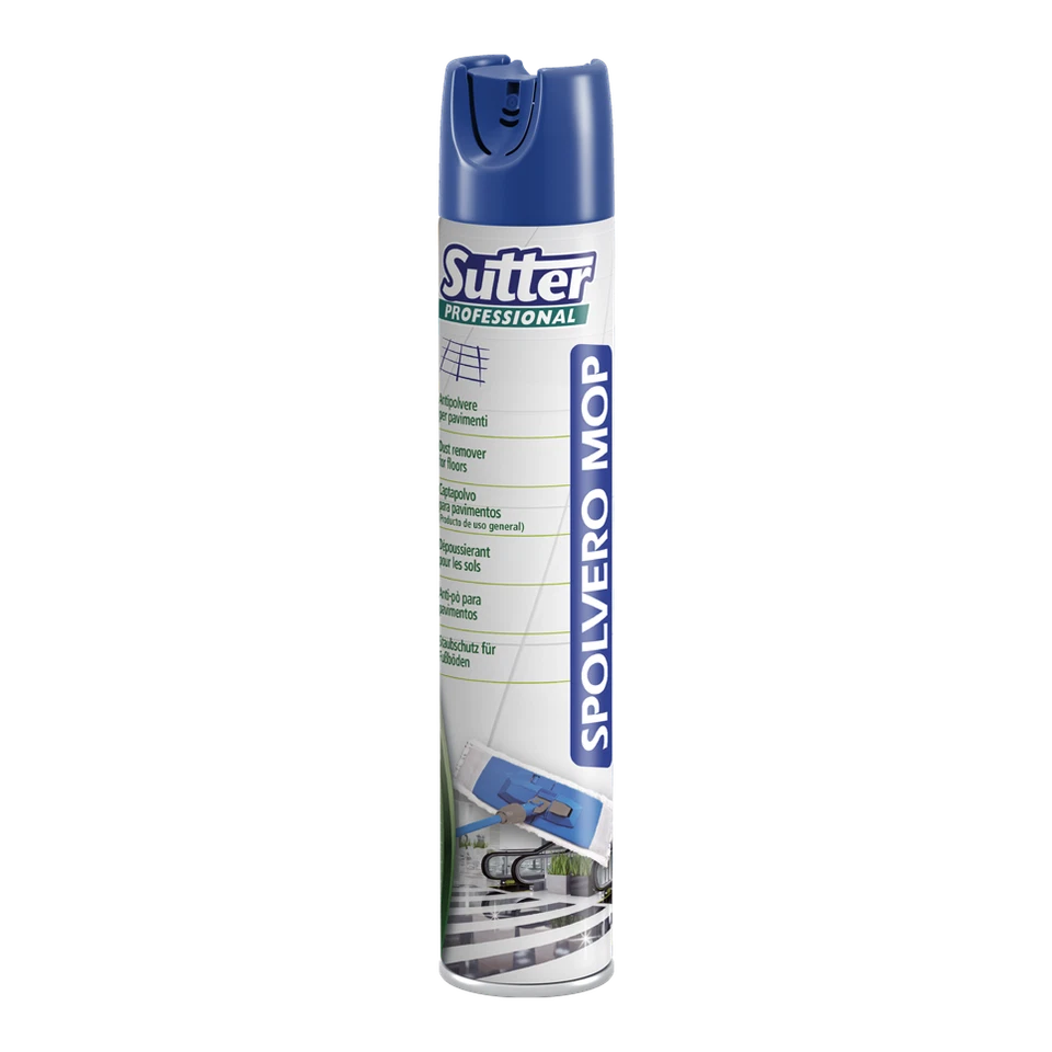 SPOLVERO MOP Spray antipolvere per pavimenti 0,5 lt. SUTTER PROFESSIONAL