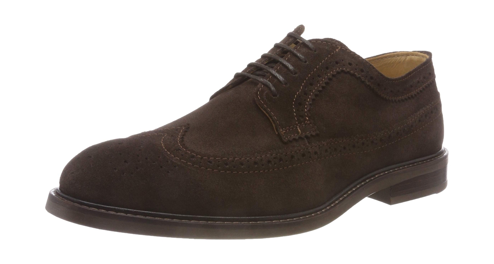Gant Para Hombre Ricardo Cuero Calado marrón (marrón oscuro G46) 8 Reino Unido Gant Para Hombre Ricardo Cuero Calado marrón (marrón oscuro G46) 8 Reino Unido