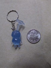 PIKMIN TRANSPARENT BLUE KEYCHAIN ICE FLOWER