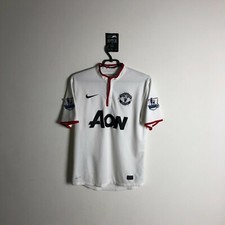 Ferdinand Manchester United Away football shirt 2012 - 2014 Nike Mens Size S