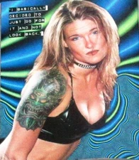 WOW Magazine December 1999 WWE Miss Kitty Lita Amy Dumas WWF Diva review Kane NM