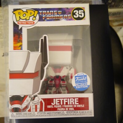 JETFIRE Exclusive Pop! Figure #35 Transformers Autobot w/Case