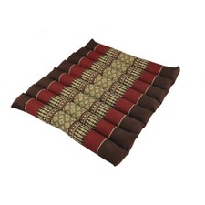 Small Meditation/Yoga Mat - Brown/Maroon
