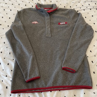 columbia Women's L 1/2 snap button 