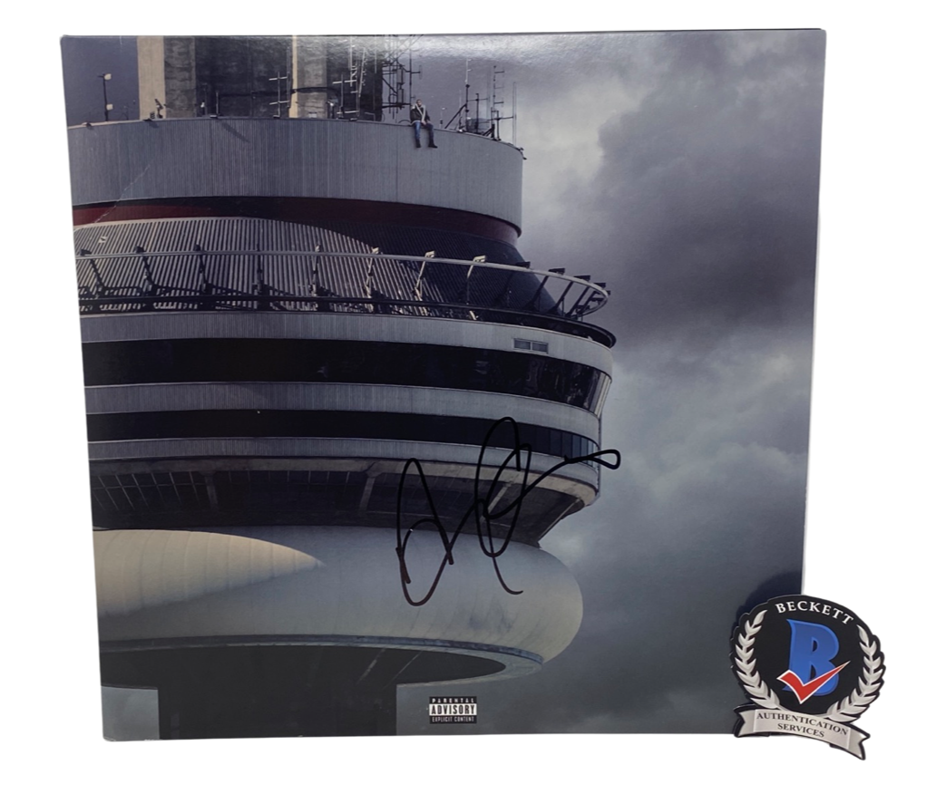 Drake Signed Autographed Views Vinyl Record Album Aubrey Graham