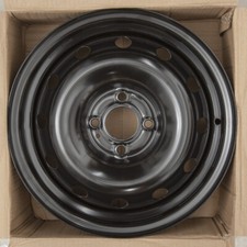 New Wheel For 2006-2012 Toyota Yaris 15 Inch Black Steel Rim US STOCK