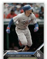 MOOKIE BETTS Five Hit Game 2023 Topps Now #760, Los Angeles Dodgers, PR: 603 🔥