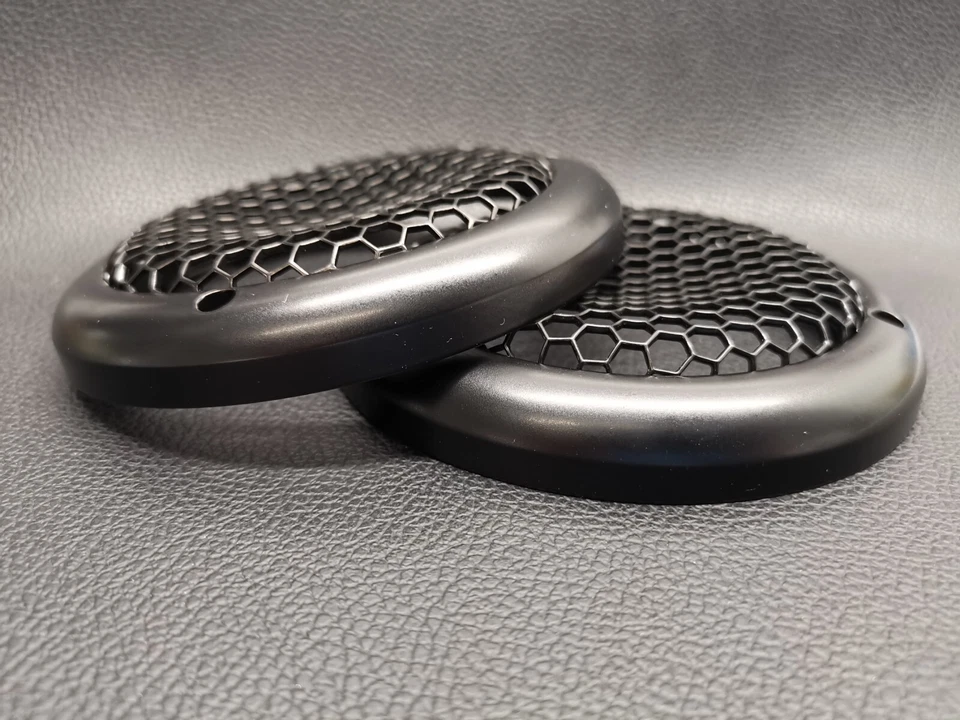 Scan speak  12M /4631GOO Revelator ,  Aluminium Ringe  mit Grills für Midrange - Bild 2 von 4