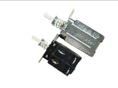 5pcs KDC-A04 Push Button Power Switch with lock amplifier power switch 2S #D4*