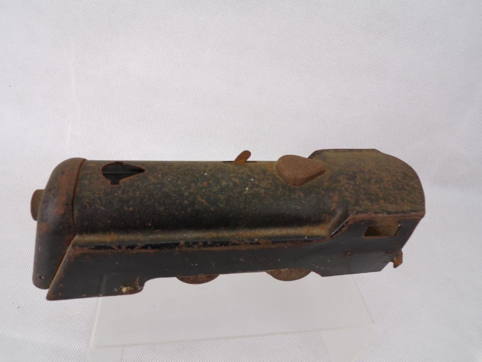 Vintage c1930s Marx Vanderbilt steel O gauge clockwork locomotive 1I9 - Image 4 of 4