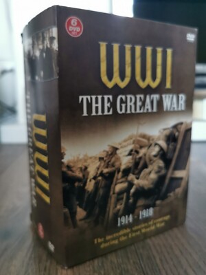 WW1 - The Great War 1914 - 1918, DVD 6 Disc Boxset, World War