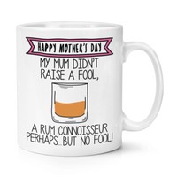Happy Muttertag Rum Kenner 284Ml Becher Tasse Mutter Drunk Liebhaber Lustig