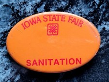IOWA STATE FAIR  Vintage Pinback Button